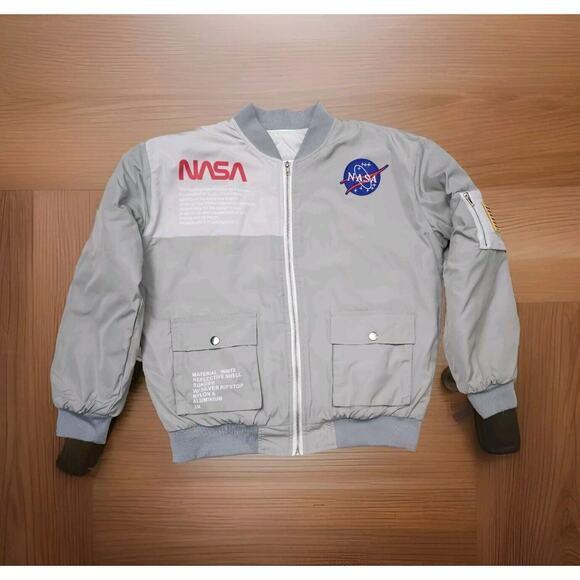 NASA Bomber Mens Jacket Size M